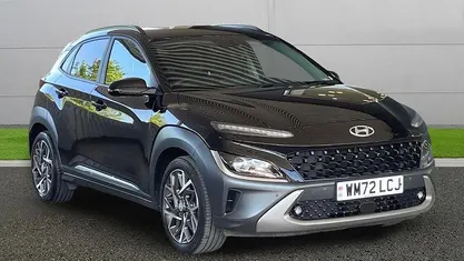 Begagnad Hyundai Kona Premium 141 HK (103 kW) 2022 Svart SUV