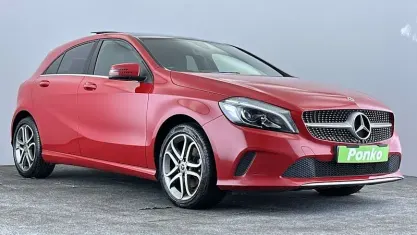 Used Mercedes A200 Sport Edition 136 HP (100 kW) 2018 Red Hatchback