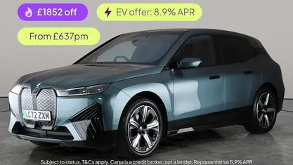 Blue Used 2022 BMW iX M Sport SUV | £36,945 (Good price)