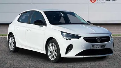 Used Vauxhall Corsa 75 HP (55 kW) 2020 White Hatchback