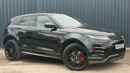 Used Land Rover Range Rover evoque SE Dynamic 182 HP (133 kW) 2020 Black SUV