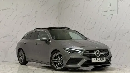 Used Mercedes CLA180 AMG line 136 HP (100 kW) 2022 Grey Coupe