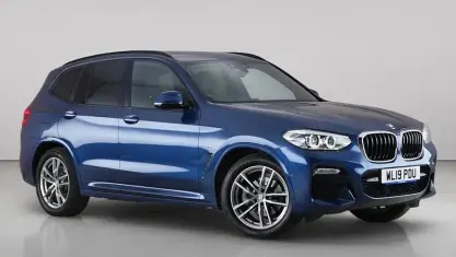 Used BMW X3 M Sport 184 HP (135 kW) 2019 Blue SUV