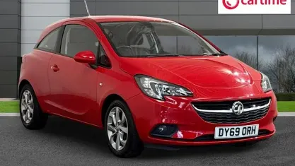 Used Vauxhall Corsa 75 HP (55 kW) 2019 Red Hatchback