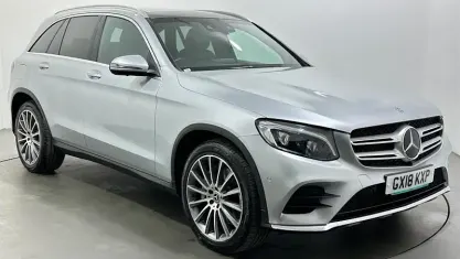 Begagnad Mercedes GLC250 AMG Line Premium Plus 211 HK (155 kW) 2018 Silver Kombi