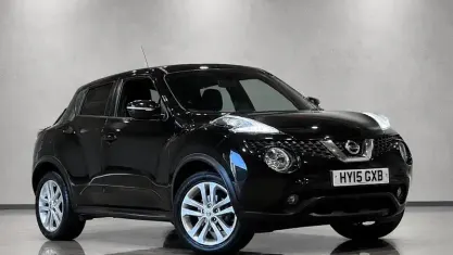 Used Nissan Juke Acenta Premium 116 HP (85 kW) 2015 Black SUV