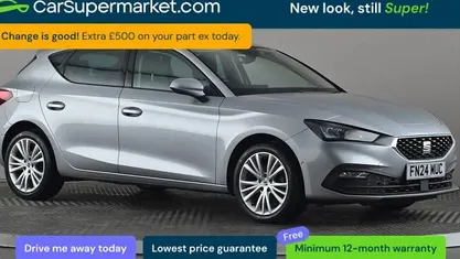 Used Seat Leon SE Dynamic 110 HP (80 kW) 2023 Silver Hatchback