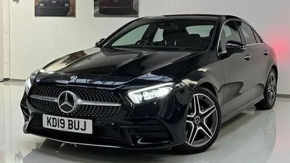 Used Mercedes A250 AMG line 224 HP (164 kW) 2019 Black Sedan