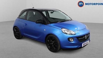 Used Vauxhall Adam 69 HP (50 kW) 2019 Blue Hatchback