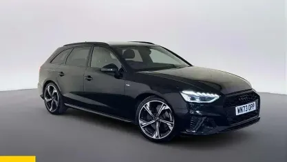 Used Audi A4 Black Edition 150 HP (110 kW) 2023 Black Estate