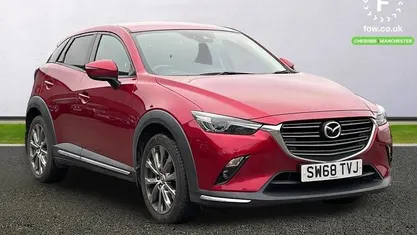 Red Used 2018 Mazda CX-3 Inclusive SUV | £12,699 (Fair price)