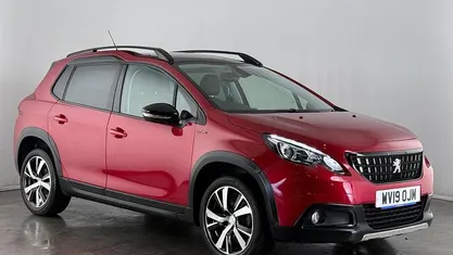Used Peugeot 2008 GT-line 110 HP (80 kW) 2019 Red SUV