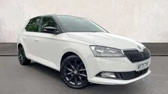 White Used 2021 Skoda Fabia Colour Edition Hatchback | £11,562 (Fair price)