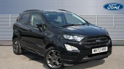 Used Ford Ecosport ST-Line 125 HP (91 kW) 2022 Black SUV
