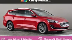 Red Used 2020 Ford Focus Vignale Estate | £16,497 (Fair price)