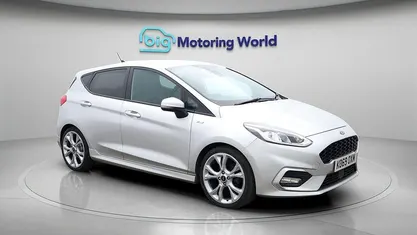 Used Ford Fiesta ST-Line X 125 HP (91 kW) 2020 Silver Hatchback