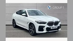 White Used 2022 BMW X6 M Sport SUV | £50,500 (Fair price)