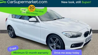 Usado BMW 118 Sport Line 136 HP (100 kW) 2019 Branco Citadino