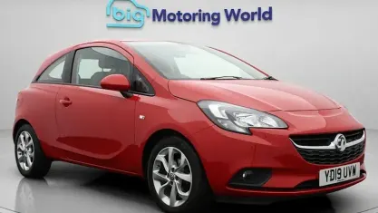 Used Vauxhall Corsa 75 HP (55 kW) 2019 Red Hatchback