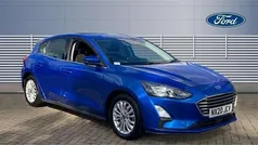 Blue Used 2020 Ford Focus Titanium Hatchback | £11,750 (Fair price)