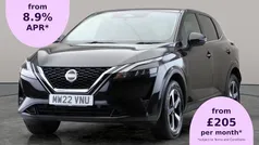 Black Used 2022 Nissan Qashqai N-Connecta SUV | £15,392 (Fair price)