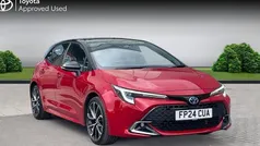 Scarlet flare bitone Used 2024 Toyota Corolla Hatchback | £22,990 (Fair price)