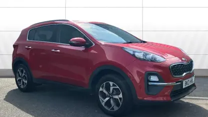Used Kia Sportage 132 HP (97 kW) 2021 Red SUV
