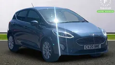 Blue Used 2020 Ford Fiesta Titanium Hatchback | £12,199 (Fair price)