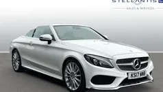 White Used 2017 Mercedes C220 AMG Line Premium Plus Cabriolet | £18,168 (Fair price)