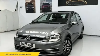 Used VW Golf VII SE 110 HP (80 kW) 2017 Grey Hatchback