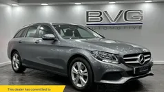 Grey Used 2018 Mercedes C220 Executive Estate | £15,494 (Good price)