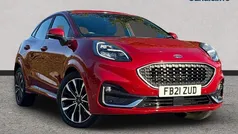 Fantastic red (exclusive paint) Used 2023 Ford Puma Gen-E ST-Line Hatchback | £15,424 (Good price)
