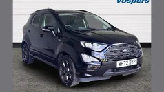 Black Used 2022 Ford Ecosport ST-Line SUV | £14,495 (Fair price)