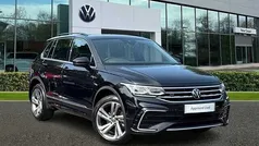 Deep black Used 2023 VW Tiguan R-line Edition SUV | £27,991 (Fair price)