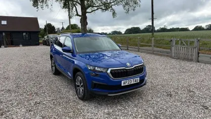 Used Skoda Kodiaq SE Drive 150 HP (110 kW) 2023 Blue SUV