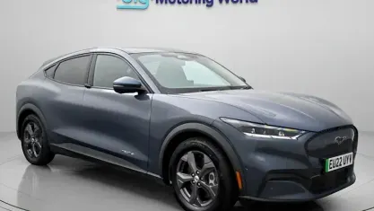 Used Ford Mustang Mach-E Extended Range 216 kW (294 HP) 2022 Blue SUV