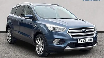 Used Ford Kuga Titanium 150 HP (110 kW) 2019 Blue SUV