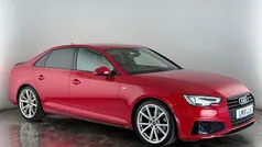 Red Used 2019 Audi A4 Black Edition Sedan | £16,800 (Fair price)