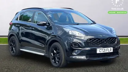 Used Kia Sportage 136 HP (100 kW) 2021 Black SUV