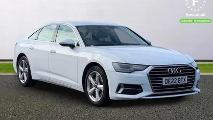 Used Audi A6 Sport 204 HP (150 kW) 2021 White Sedan