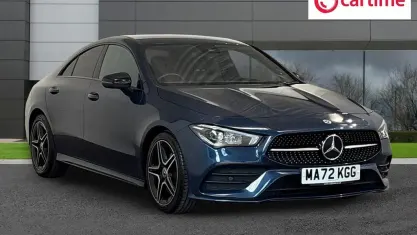 Used Mercedes CLA220 Executive 190 HP (139 kW) 2022 Blue Sedan