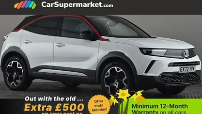 Used Vauxhall Mokka GS Line 131 HP (96 kW) 2022 White SUV