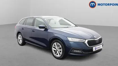 Used Skoda Octavia SE L First Edition 150 HP (110 kW) 2020 Blue Estate