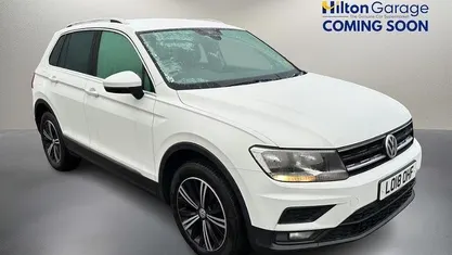 White Used 2018 VW Tiguan SE SUV | £15,150 (Good price)