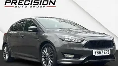 Grey Used 2017 Ford Focus ST-Line Hatchback | £6,795 (Fair price)