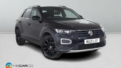 Used VW T-Roc Black Edition 150 HP (110 kW) 2021 Black SUV