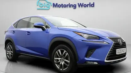 Used Lexus NX300h 197 HP (144 kW) 2020 Blue SUV