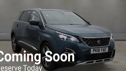 Used 2018 Peugeot 5008 GT-line Estate | £16,299 (Fair price)