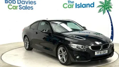 Used BMW 420 Sport Line 190 HP (139 kW) 2016 Black Coupe