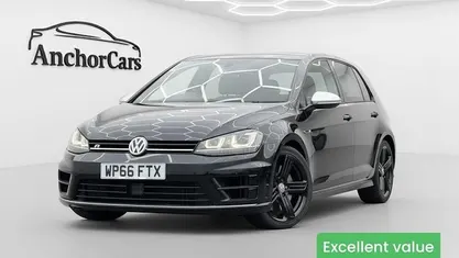 Used VW Golf VII R 300 HP (220 kW) 2016 Black Hatchback